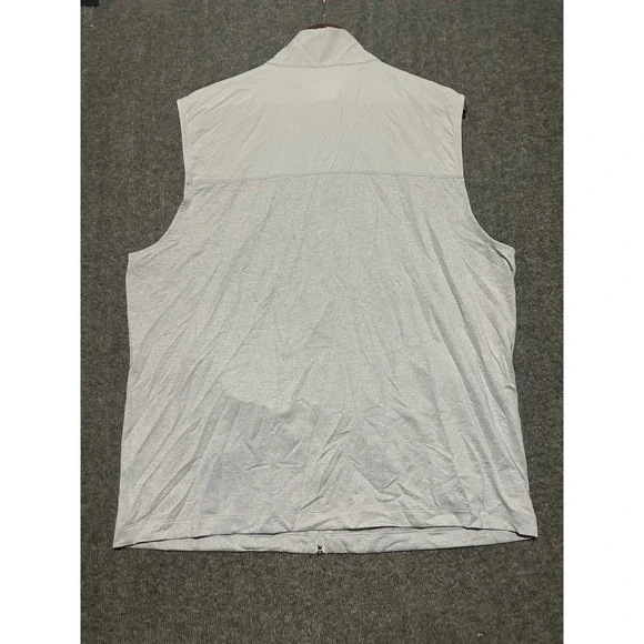 Vuori Mens Sunday Element Vest Size XL gray 4 Way Stretch V286 performance - Picture 3 of 8